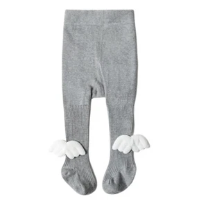 Toddler Baby Kids Cotton Angel Wings Pantyhose Tights Stockings Children Girls - Picture 1 of 19