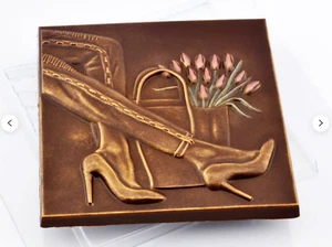 MOLDE SEÑORA BONITA, Molde Plástico Chocolate, Decoración de Pasteles Día de la Madre, Fondant, - Imagen 1 de 2