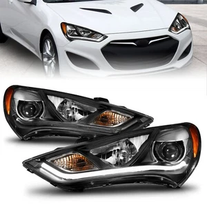 Anzo USA 121511 Projector Headlight Set Fits 13-15 Genesis Coupe - Picture 1 of 6