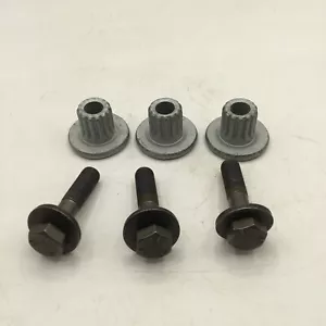 3 New OEM Exmark Blade Bolts & Bushings 109-9220 103-3037 - Picture 1 of 1