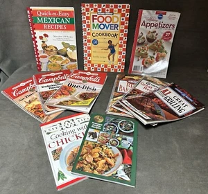 6 Favorite All Time Recipes Campbells Cookbooks + Pillsbury Holiday + 4 More - Picture 1 of 12