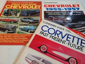 Rare Lot of 3 Different CONSUMER GUIDE Magazines - CHEVY & CORVETTE Editions - Picture 1 of 5