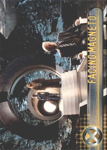 2000 X-Men The Movie Non-Sport Card #33 Facing Magneto