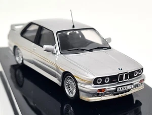 Ixo 1/43 - BMW Alpina B6 3.5S Metallic Silver E30 1989 Diecast Scale Model Car - Picture 1 of 8