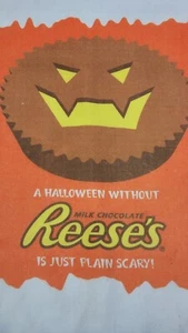 Hershey's Haunted Reese's Cup Trick or Treat Pillowcase Halloween Size 20"x30" - Picture 1 of 16