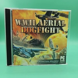 WWII AERIAL DOGFIGHT PC Complete CIB Windows Video Game Vintage Pilot Fighting - Picture 1 of 3