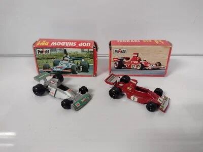 Polistil Fórmula 1 UOP Shadow y Ferrari 312 escala 1:55 Foto 1 de 4