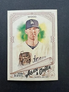 ALEX WOOD ~ 2018 Topps ~ Allen & Ginter #87 ~ Los Angeles Dodgers - Picture 1 of 6
