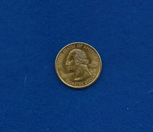 WASHINGTON / STATE QUARTER COIN - 1999 D GOLD TONE - NEW JERSEY - Picture 1 of 2