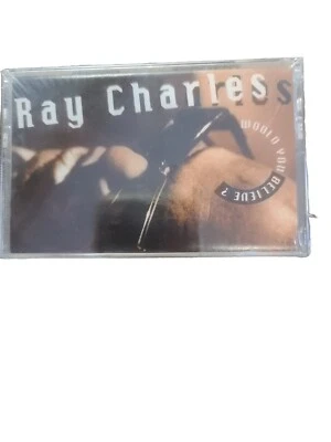 Ray Charles Would You Believe Audio Casette NEW SEALED - Image 1 of 4