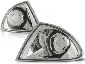 BMW 3 E46 1998 1999 2000 2001 KPBM11 TURN SIGNAL INDICATORS SEDAN WAGON CHROME - Picture 1 of 1