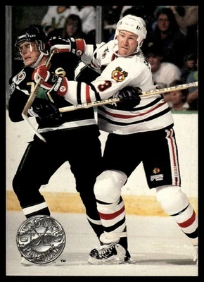 1991-92 Pro Set Platinum Steve Smith Chicago Blackhawks #27 - Image 1 of 2