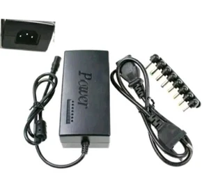 ALIMENTATORE UNIVERSALE PC CASA 120W 220V A 12V 15V 16V 18V 19V 20V 24V AC/DC - Foto 1 di 2