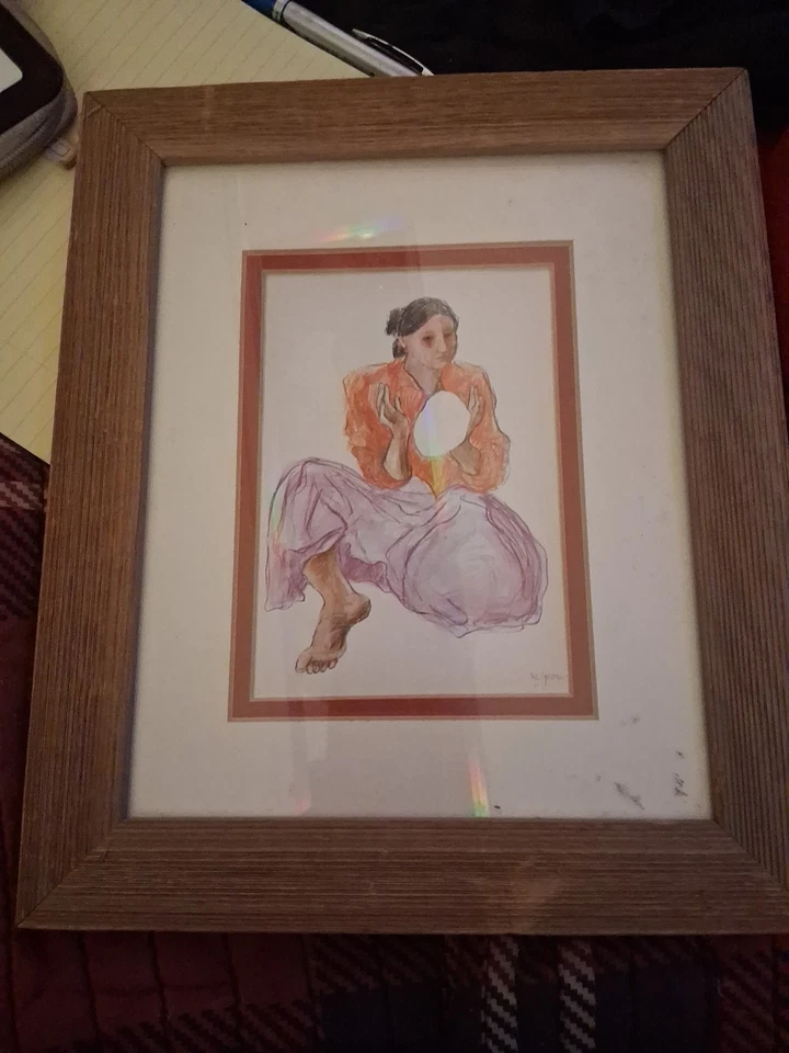 "Bread Maker" Por: R.C. Arte para colgar en pared con estampado enmarcado firmado por Gorman Foto 1 de 4