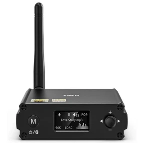 LDAC Hi-Res Bluetooth HiFi Receiver, Bluetooth 5.1 Audio Adapter w/Audiophile... - Afbeelding 1 van 6