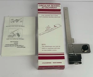 Accesorio de costura circular Janome 200-024-109 caja original instrucciones - Imagen 1 de 6