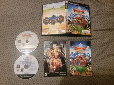 Dragon Quest VIII: Journey of the Cursed King (Sony PS2) Complete CIB w/ FF Demo - Image 1 of 4