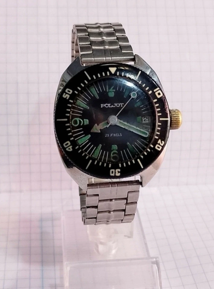 Reloj URSS POLJOT ANFIBIO 1MChZ automático Foto 1 de 4