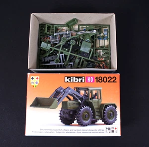 Kibri HO Scale Construction Front End Loader Kit, #18022, New Stock - Bild 1 von 4