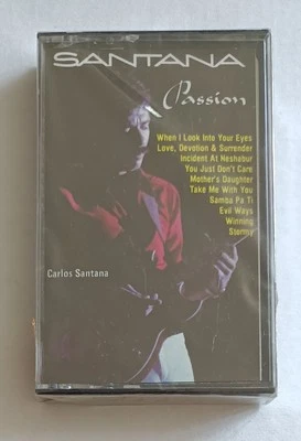 1982 SANTANA PASSION 10 TRACK CASSETTE - BRAND NEW - FACTORY SEALED - Image 1 of 2