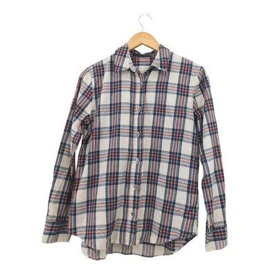 Jenni Kayne Women's Plaid Button Down Long Sleeve Cotton Casual Shirt XS - Image 1 of 4