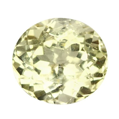 2.69 Ct Splendid Perfect Oval 8.9 x 8.1 MM Yellow Brazil Natural Yellolw Beryl - Image 1 of 4