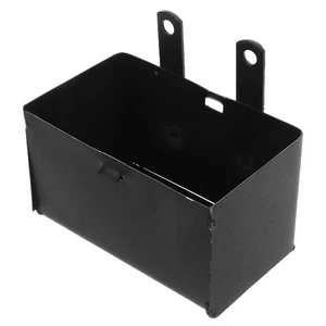 Motorcycle Battery Box Storage Holder Metal Carrier Case Support - Foto 1 di 12