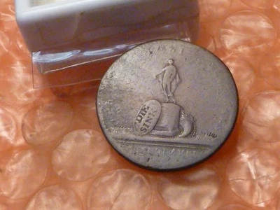 Die - Fregadero Colonial Farthing #2 de 1790 Foto 1 de 3