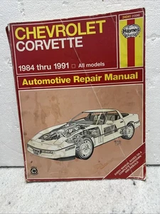 Corvette Haynes 1336 Owners Workshop Manual 1984 thru 1991 Chevrolet Corvette - Picture 1 of 2