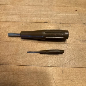 Vintage Singer Sewing Machine Simanco Brown Screw Drivers Set 161294 & 161295 - Picture 1 of 10