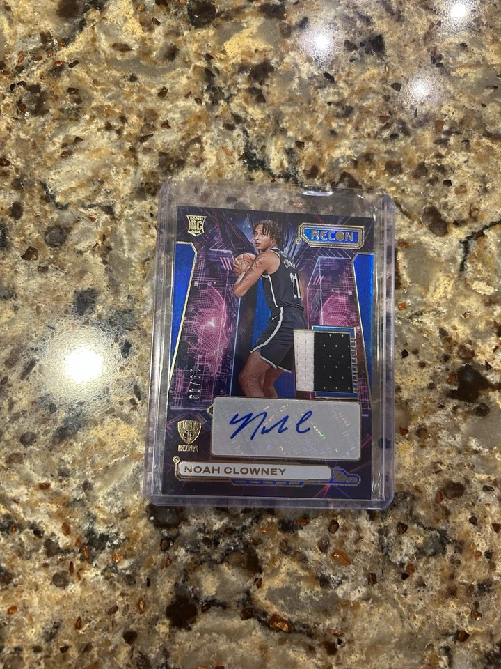 2023/24 Panini Recon Blue Noah Clowney autógrafo redes remendo controle remoto 19/49 - Imagem 1 de 1