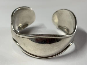 Vintage Chico Sterling Silver Cuff Bracelet Size Small - Picture 1 of 10