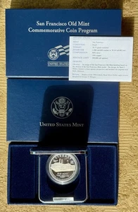 2006-S San Francisco Old Mint Commemorative Silver Proof Dollar Uncirculated - Picture 1 of 5