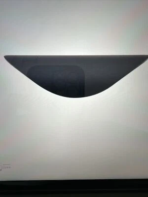 Perillas superiores gabinete nuevo tirador de taza 1 1/4 pulgadas (c-c) plano negro Foto 1 de 3