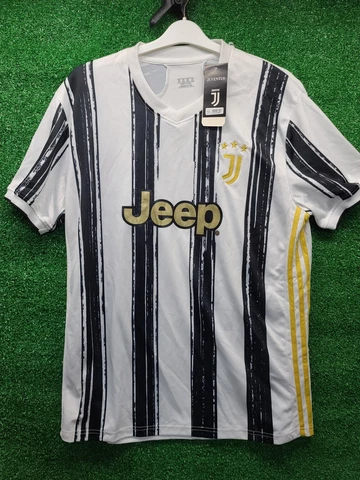 NEW Juventus Jeep Full Kit Soccer Jersey and Shorts Embroidered 2XL XXL Cover
