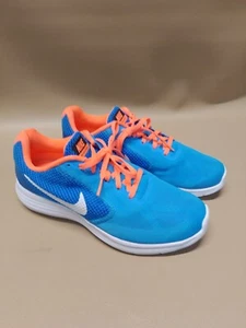 Nike Revolution 3 Blue Low Top Lace Up Running Shoes 819303-402 Size 9 - Picture 1 of 15
