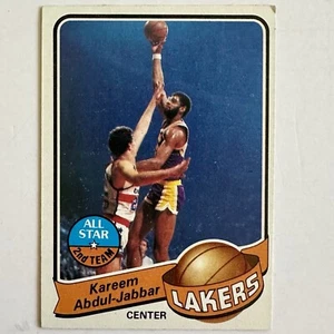 1979-80 TOPPS Hall of FAMER (HOF) Kareem Abdul-Jabbar/Los Angeles Lakers/#60/VG+ - Picture 1 of 2