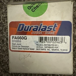 Duralast Ball Joints part # FA660G ~ Set of 2 qty. NEW Front Lower Ball Joints ! - Picture 1 of 3