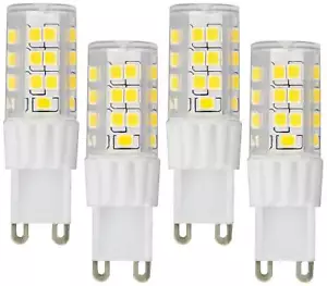 50W Equivalent Tesler 5 Watt 2700K LED Dimmable G9 Bulb 4 Pack - Picture 1 of 3