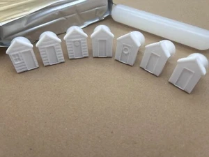Beach Hut Stamp Sets, 3 Different sets to choose from, Easy grip handles - Picture 1 of 10