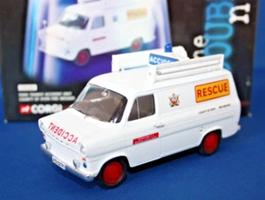 FORD TRANSIT MK1 AVON FIRE BRIGADE RESCUE TENDER - 1/43 scale by CORGI CC02302 - Picture 1 of 8