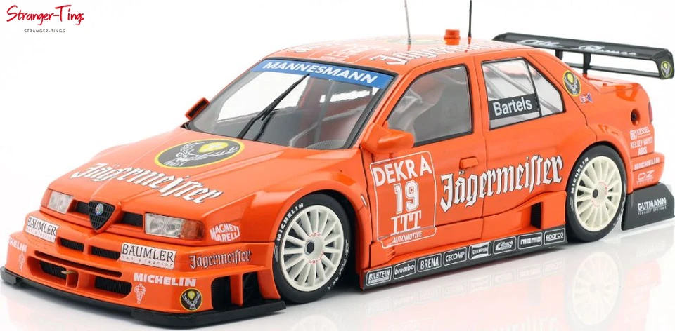 IXO Alfa Romeo 155 V6 TI Jagermeister DTM/ITC 1995 Michael Bartels #19 1/18 Foto 1 de 1