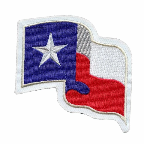 Texas Rangers Sleeve Jersey Road Home Emblem Sleeve Patch State Flag Logo Cover