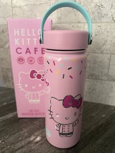 Hello Kitty Cafe 18 oz Water Bottle - Picture 1 of 5