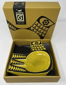 Hornsea/Magpie - John Clappison Design Large Bird Dish - Chartreuse Mod - Picture 1 of 4