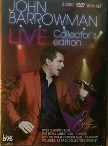 JOHN BARROWMAN LIVE, 2-DISC DVD, COLLECTOR'S EDITION 2009 - Picture 1 of 3