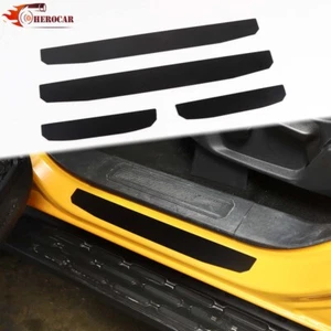 4X Black Alloy Door Scuff Sill Panel Cover Kit Step Protector For Bronco 2021+ - Bild 1 von 10