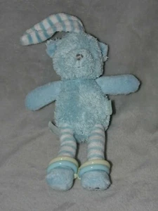 Snuggle Chums teddy bear soft toy blue comforter - Picture 1 of 5