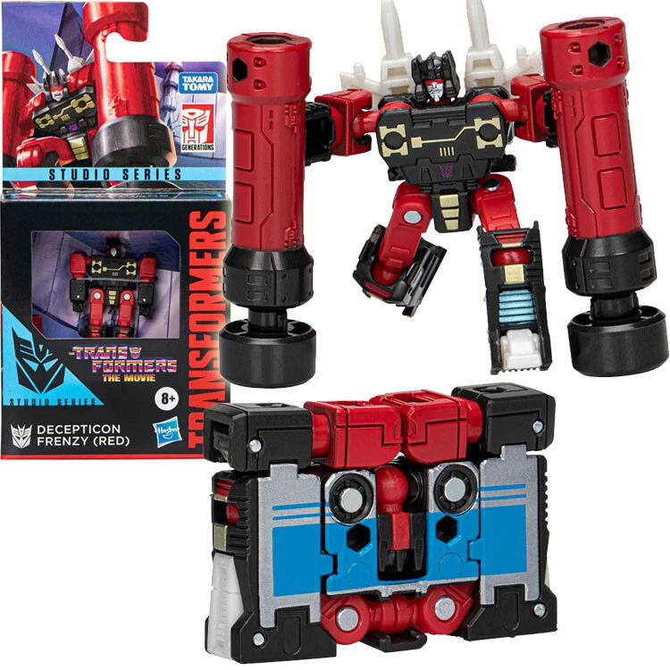 Transformers Deception Frenzy Red Studio Serie 86 Core 3.75" Figure Hasbro - Image 1 of 4