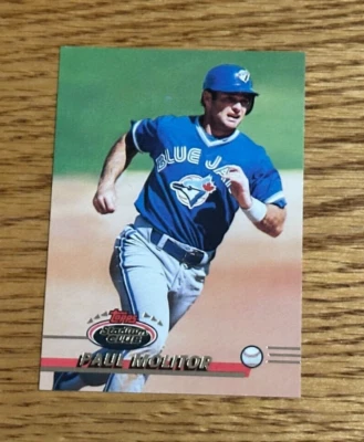 PAUL MOLITOR 1993 Topps Stadium Club #627 - Image 1 of 2